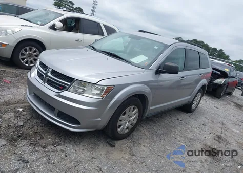 2017 Dodge Journey Se из США, поврежденный, VIN 3C4PDCAB1HT504026